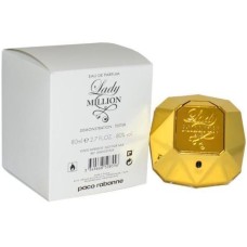 Paco Rabanne lady million 80ml edp tester